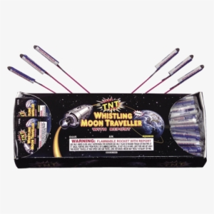 Whistling Moon Traveler Bottle Rockets With Report - Moon Rockets Fireworks