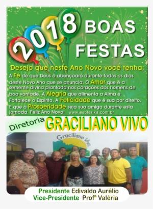 Feliz Natal De 2017 E Próspero Ano Novo Em 2018 Aos - Christmas Day