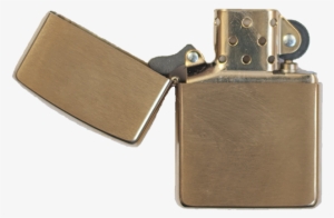 Zippo Armor Brushed Brass Pocket Lighter - Zippo Armor Lighter