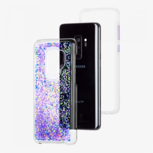 Samsung Galaxy S9 Purple Glow Waterfall Explosion - T Mobile Case Mate Waterfall Glow Case