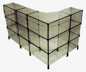 Balcoes De Vidro 3 - Balcão De Vidro E Prateleiras