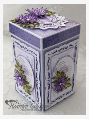 Purple Asters Gift Box - Heartfelt Creations