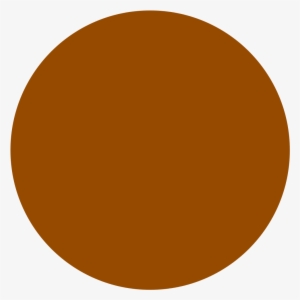 Circle Brown Solid - Trafik Işaretleri