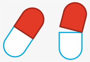 Tablet Clipart Red Pill - Portable Network Graphics