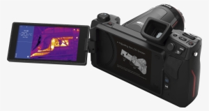 Esta Cámara Con Su Diseño De Lente Rotatoria Única - Thermographic Camera
