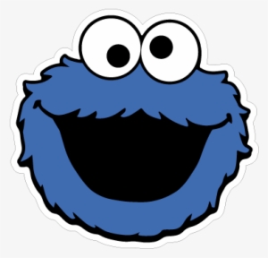 Cookie Monster Clipart Cute - Monstruo Come Galletas Dibujo - 640x480 ...