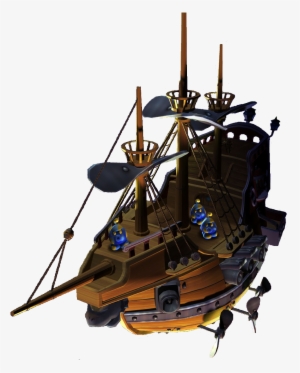 Airship - Super Mario Galaxy Bowser's Airship