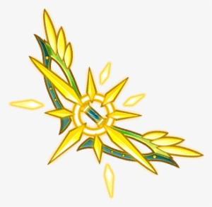 Gear Flash Bow Sun Flower Render - Floral Design