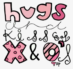 Christmas Hershey Kisses Clipart - Hugs And Kisses Clip Art