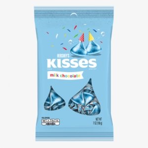 Scroll - - Hershey's Milk Chocolate Kisses, Pink - 7 Oz Bag
