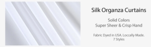 Silk Organza Curtains - Curtain