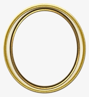Marco Dorado Ovalado Png - Bangle