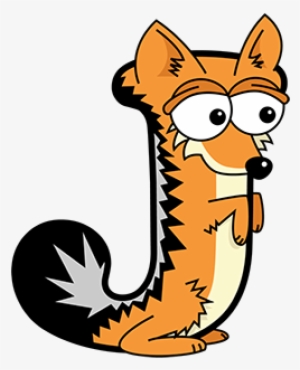 Jackal Animal Dictionary, Picture Dictionary, Alphabet - Alphabetimals Jackal