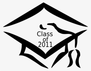 Class Of 2011 Graduation Cap Revised Clip Art - Graduation Cap Clip Art