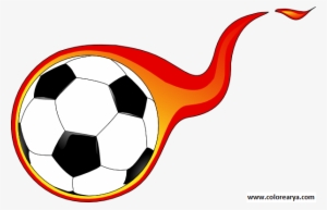 Colorear Deportes - Soccer Ball Clipart