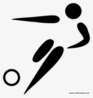 Colorear Deportes - Football Olympic Pictogram