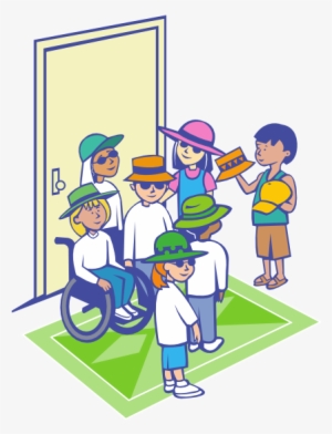 Free Vector Kids With Hats Clip Art - People Wearing Hats Clipart