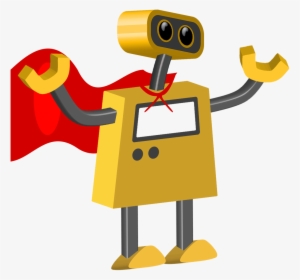 Standing Superbot - Vector Graphics