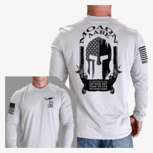 Molon Labe L/s T-shirts - Molon Labe White Hoodie