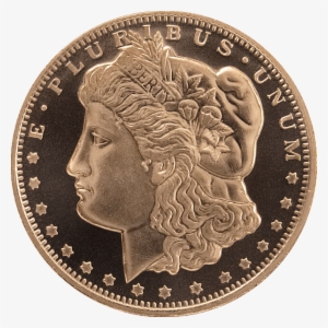 1 Oz Copper Round Molon Labe Tube - Dollar Coin