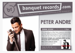 Peter Andre / Signing Session - Come Fly With Me - Peter Andre