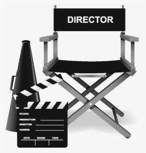 Director's Chair Png Clipart - Film Director Chair Png