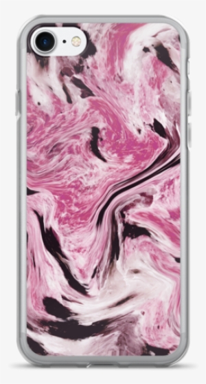 Marble Rock Colorful Swirl Pink Hue Iphone 7/8 Case - Skin Decal Wrap For Yeti 20 Oz Rambler Tumbler Sauced