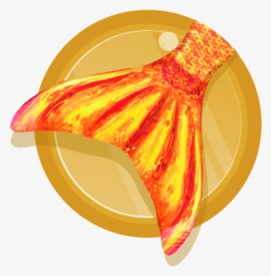 Destiny's Tropical Sunrise Mermaid Tail - Destiny's Tropical Sunrise Mermaid Tail Skin