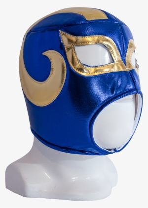 Los Angeles Rams Fan Adult Open Mouth Mask - Lucha Libre