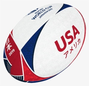 Gilbert Rugby 2019 Usa Supporter Ball - Rugby World Cup Team Ball 2019