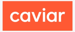Caviar Food Delivery Logo