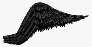 Wings Png - Black Angel Wing Transparent