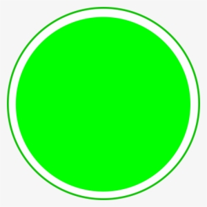 Blank Green Circle Sign