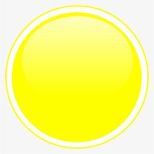 Glossy Yellow Circle Button Svg Clip Arts 600 X 600
