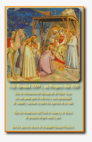 Feliz Navidad 2009 Y Próspero - Giotto
