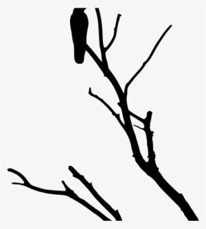Dead Tree Clipart Svg - Cuervos En Un Arbol Png