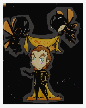 Tribute To King Clu By Happy Tron Legacy Clipart - Illustration