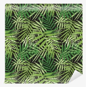 Tropical Palm Leaves, Jungle Leaves Seamless Vector - Palmera Tropical