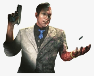 Two Face In Ak - Batman Arkham Two Face Render