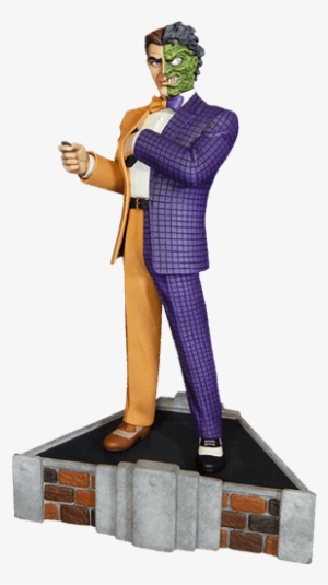 Dc Comics Classic Two Face Maquette By Tweeterhead - Batman - Two Face Maquette