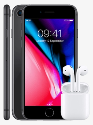 Iphone 8 64gb Apple Airpods - Apple Iphone 8 64gb Space Grey Gsm Carriers Only