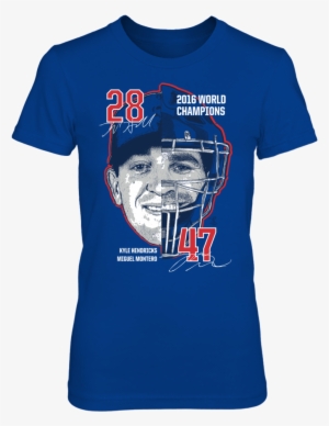 Two Face 2016 World Champions Miguel Montero Kyle Hendricks