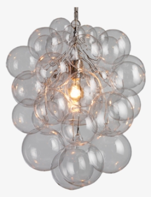 Bubble Glass Orb Chandelier - Bubble Glass Orb Chandelier: White By World Market