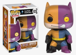 Two-face Impopster Pop Vinyl Figure (dc Heroes - Two Face Impopster Funko Pop