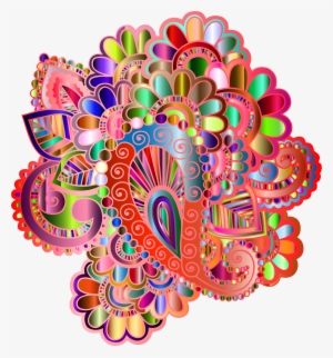 This Free Icons Png Design Of Prismatic Henna Tattoo