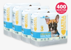 400ct Paw Inspired Ultra Protection Puppy Training - Paw Inspired Ultra Protection Puppy Training Pads 100