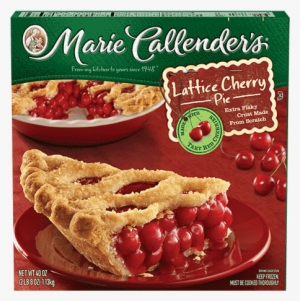 Lattice Cherry Pie - Marie Callenders Cherry Crunch Pie - 40 Oz