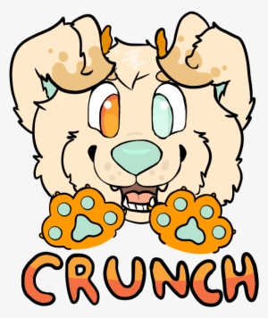 Crunch Puppy Paws Badge