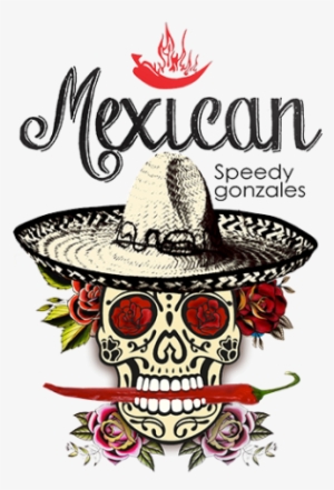 Speedy Gonzales Mexican Download - Bibitime Halloween Skull Wall Art Decor Decals Skeleton