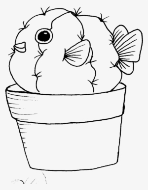 Cactus Cartoon Drawing At Getdrawings - Drawing